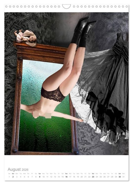 Produktbild: An Erotic Expedition to the World of Female Reveries (Wall Calendar 2026 DIN A3 portrait), CALVENDO 12 Month Wall Calendar