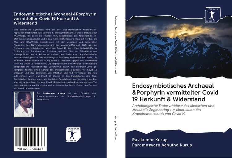 Produktbild: Endosymbiotisches Archaeal &Porphyrin vermittelter Covid 19 Herkunft & Widerstand