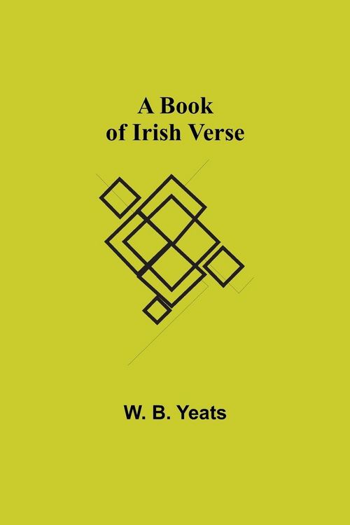 Produktbild: A Book of Irish Verse