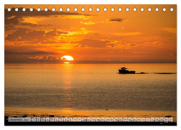 Produktbild: NORTHUMBERLAND 2026 (Tischkalender 2026 DIN A5 quer), CALVENDO Monatskalender