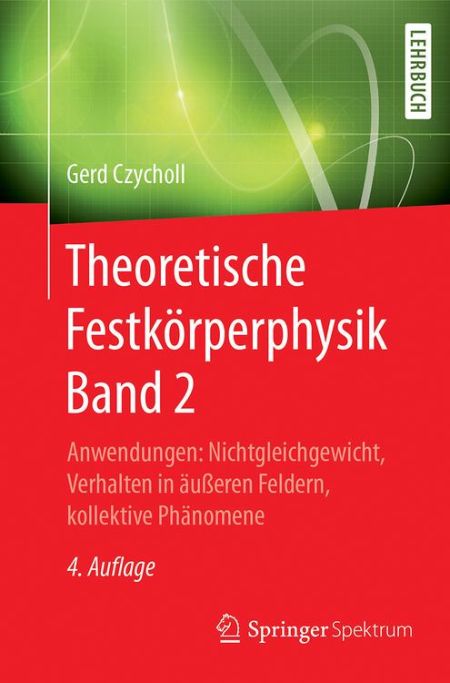 Produktbild: Theoretische Festk&ouml;rperphysik Band 2
