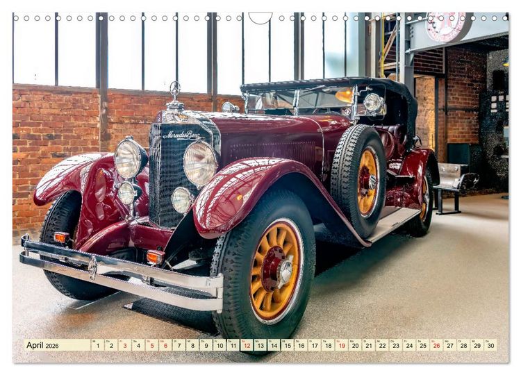 Produktbild: Nationales Auto Museum, The Loh Collection (Wandkalender 2026 DIN A3 quer), CALVENDO Monatskalender