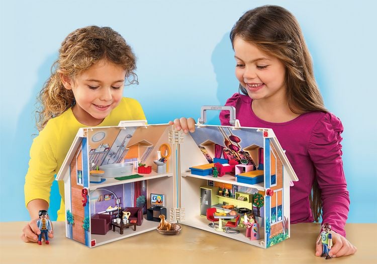 Produktbild: Playmobil&reg; 70985 Mitnehm-Puppenhaus