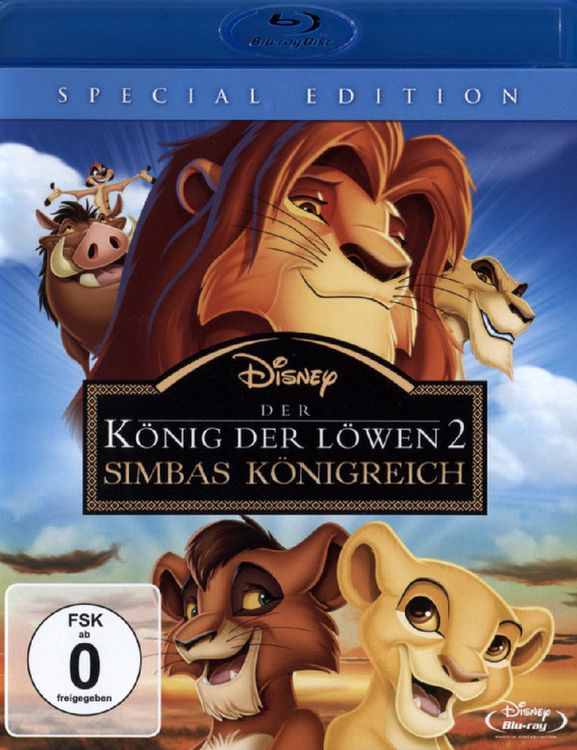 Produktbild: Der K&ouml;nig der L&ouml;wen 2 - Simbas K&ouml;nigreich [SE]