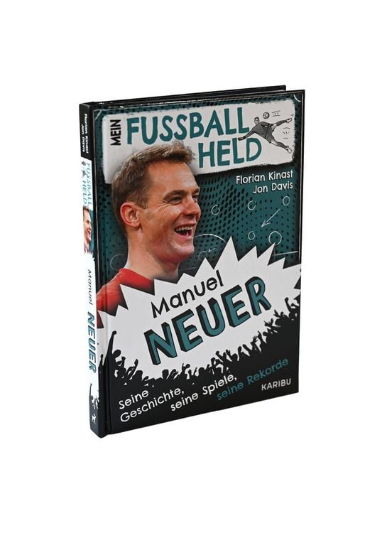 Produktbild: Mein Fu&szlig;ballheld Manuel Neuer &ndash; Seine Geschichte, seine Spiele, seine Rekorde