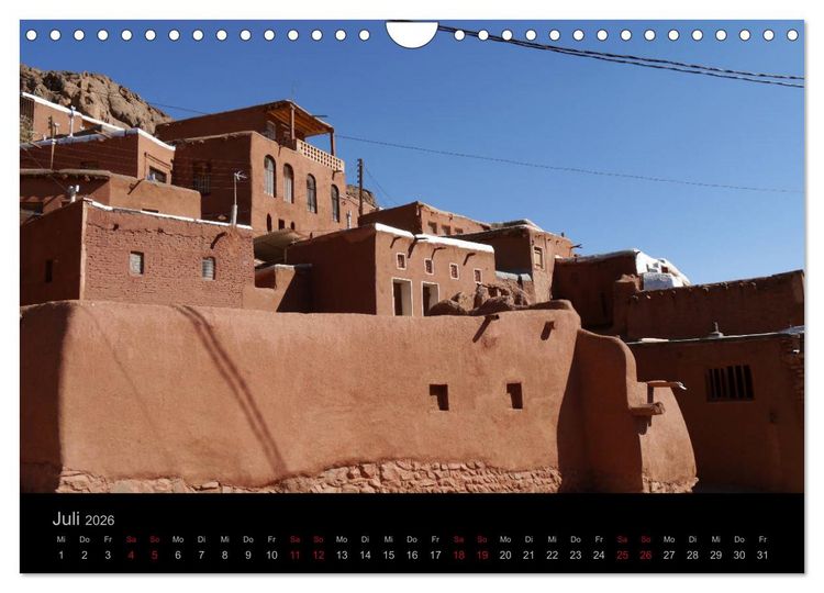 Produktbild: Iran - Impressionen einer Reise (Wandkalender 2026 DIN A4 quer), CALVENDO Monatskalender