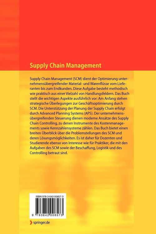 Produktbild: Supply Chain Management