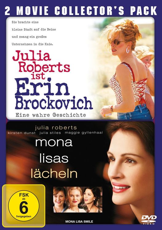 Produktbild: Erin Brokovich / Mona Lisas L&auml;cheln - 2 Movie Collector's Pack [2 DVDs]