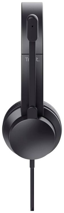 Produktbild: Trust HS-201 Over Ear Headset kabelgebunden Stereo Schwarz Computer