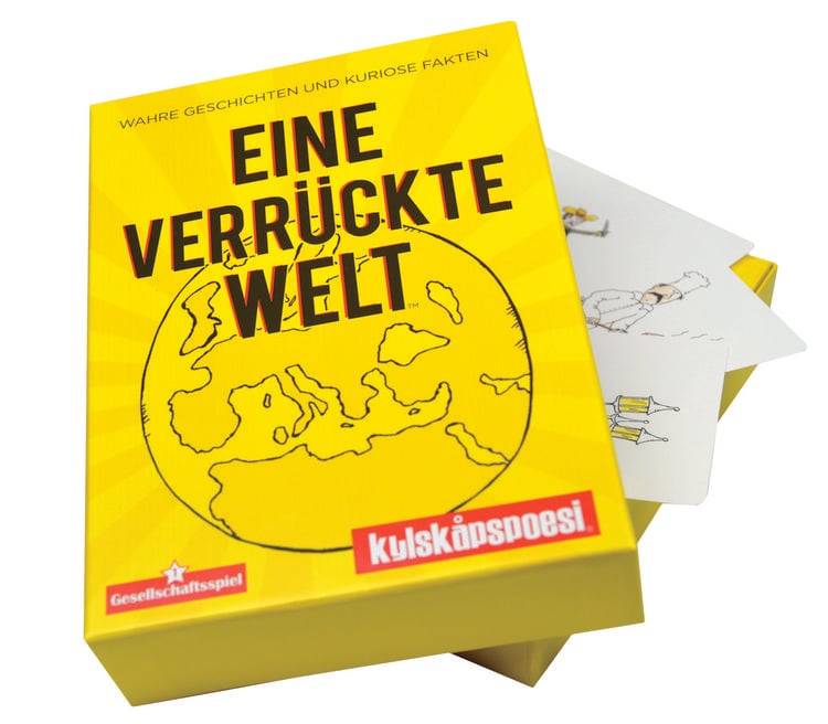 Produktbild: Pegasus - Eine verr&uuml;ckte Welt, Wahre Geschichten und kuriose Fakten, Kartenspiel
