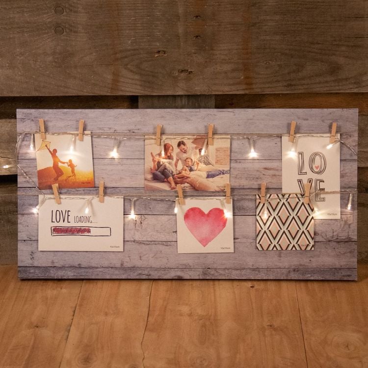 Produktbild: Idena Lichterkette 10 LED warmwei&szlig; 6h Timer 1m