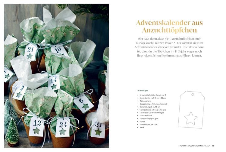 Produktbild: Kreative Vorfreude: Adventskalender und Kr&auml;nze f&uuml;r eine besinnliche Weihnachtszeit