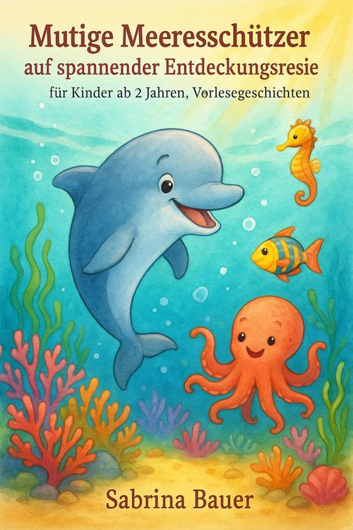 Produktbild: Mutige Meeressch&uuml;tzer auf spannender Entdeckungsreise - f&uuml;r Kinder ab 2 Jahren, Vorlesegeschichten, Abenteuer, Freundschaft