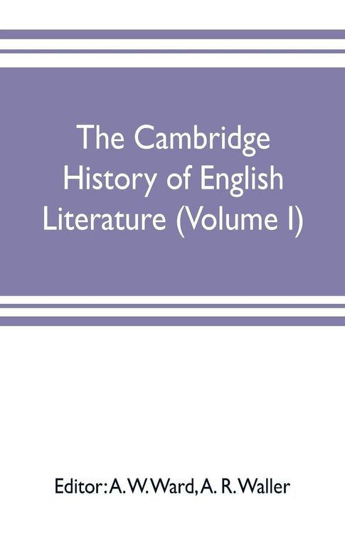 Produktbild: The Cambridge history of English literature (Volume I)