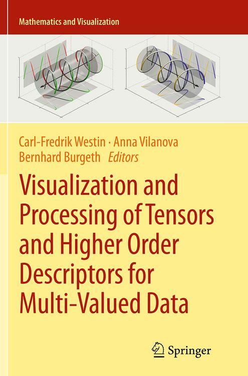 Produktbild: Visualization and Processing of Tensors and Higher Order Descriptors for Multi-Valued Data