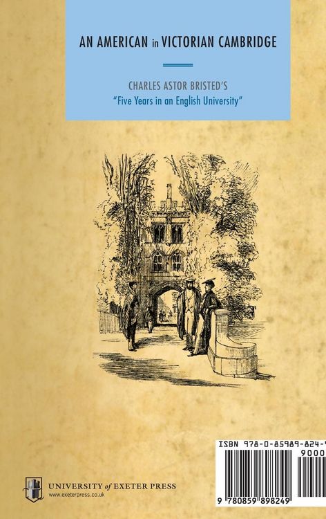 Produktbild: An American in Victorian Cambridge