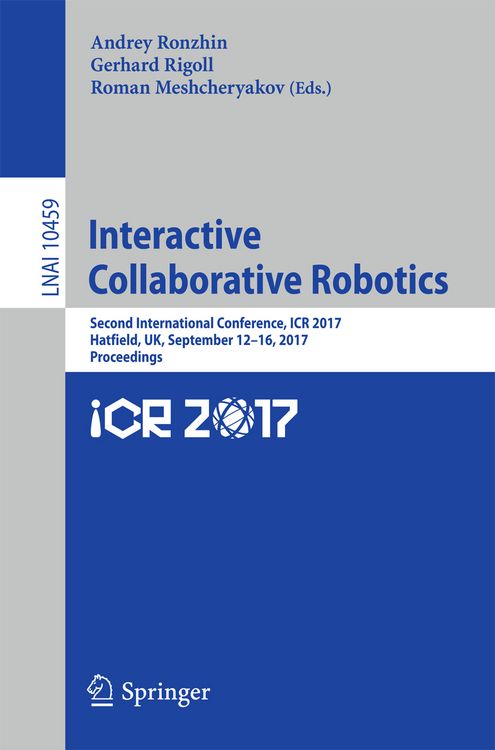 Produktbild: Interactive Collaborative Robotics