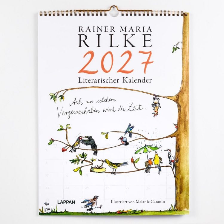 Produktbild: Rilke-Kalender 2027 &ndash; Wandkalender