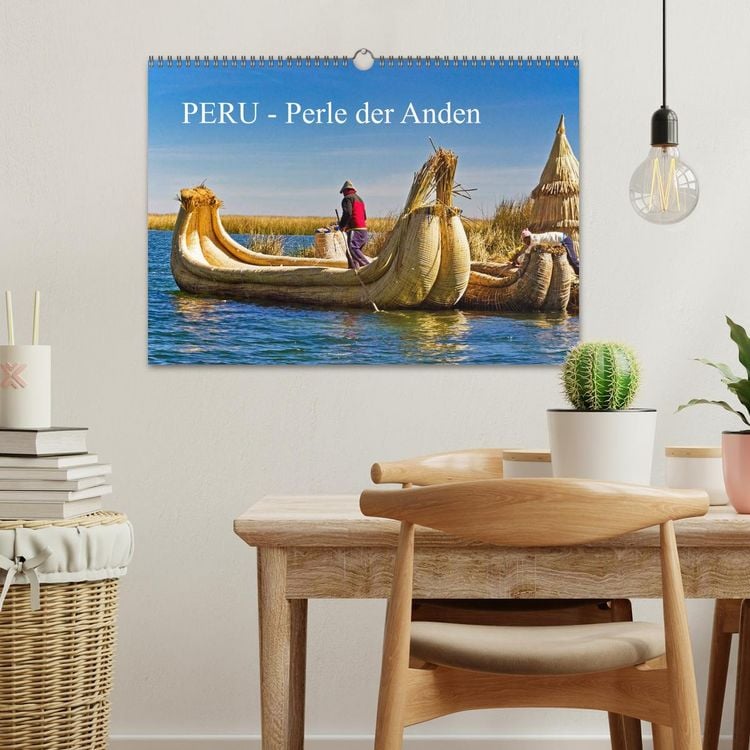 Produktbild: Peru - Perle der Anden (Wandkalender 2026 DIN A3 quer), CALVENDO Monatskalender