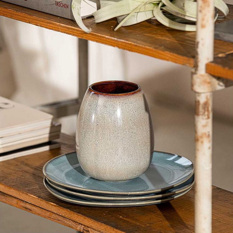 Produktbild: Villeroy & Boch Lave Vase Drop beige gro&szlig;