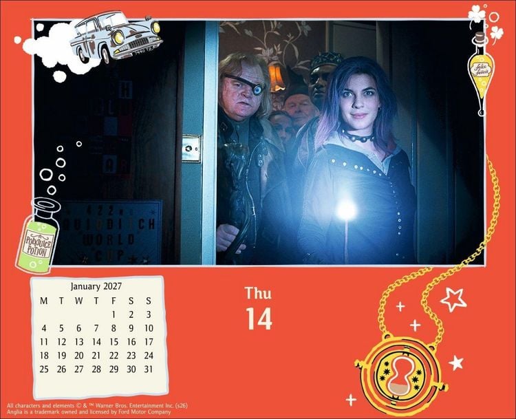 Produktbild: Harry Potter Tagesabrei&szlig;kalender 2027