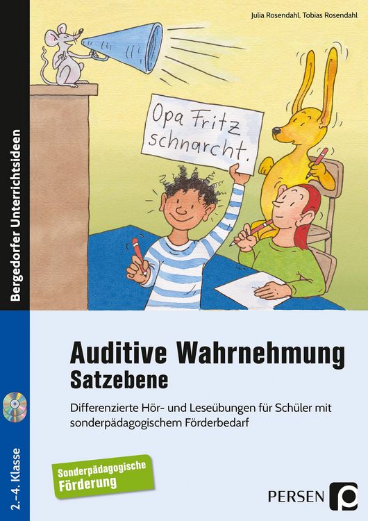 Produktbild: Auditive Wahrnehmung - Satzebene