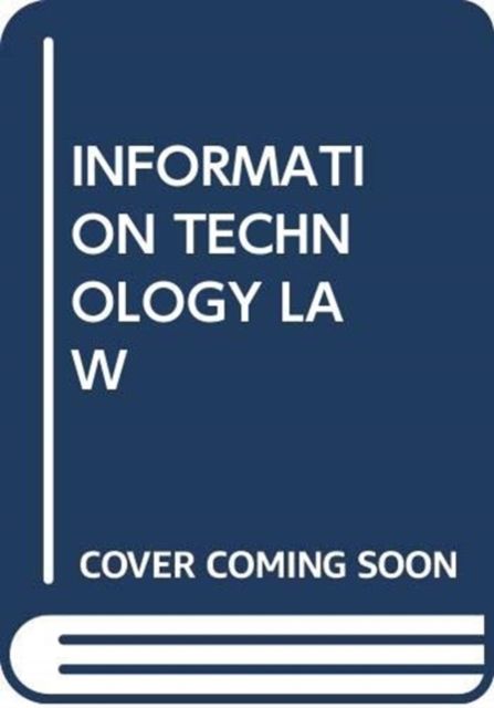 Produktbild: KOHL, U: INFORMATION TECHNOLOGY LAW