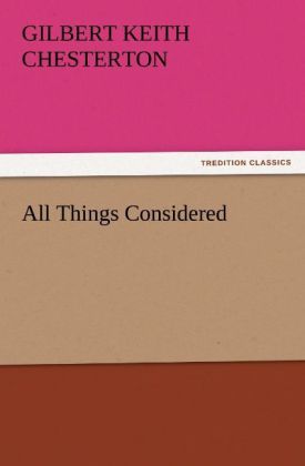 Produktbild: All Things Considered