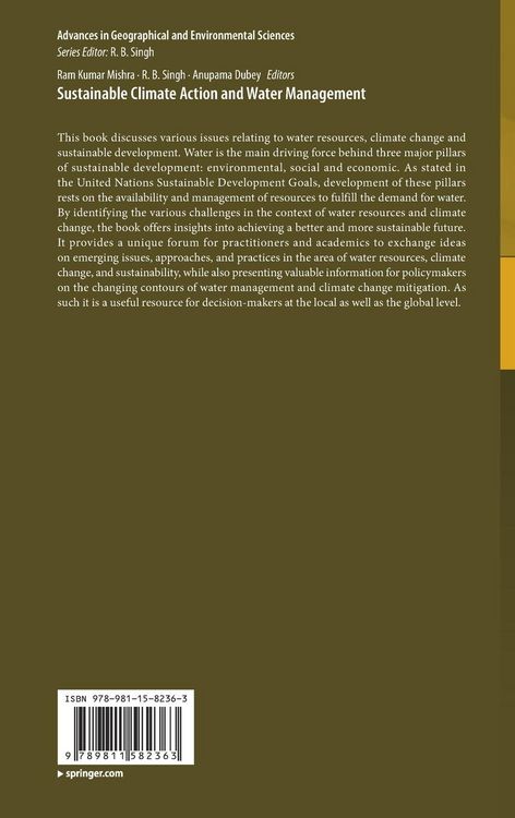 Produktbild: Sustainable Climate Action and Water Management