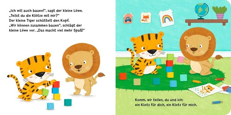 Produktbild: Teilen ist sch&ouml;n, kleiner Tiger!