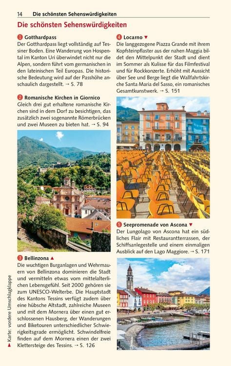 Produktbild: TRESCHER Reisef&uuml;hrer Tessin