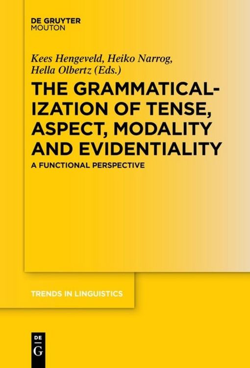Produktbild: The Grammaticalization of Tense, Aspect, Modality and Evidentiality