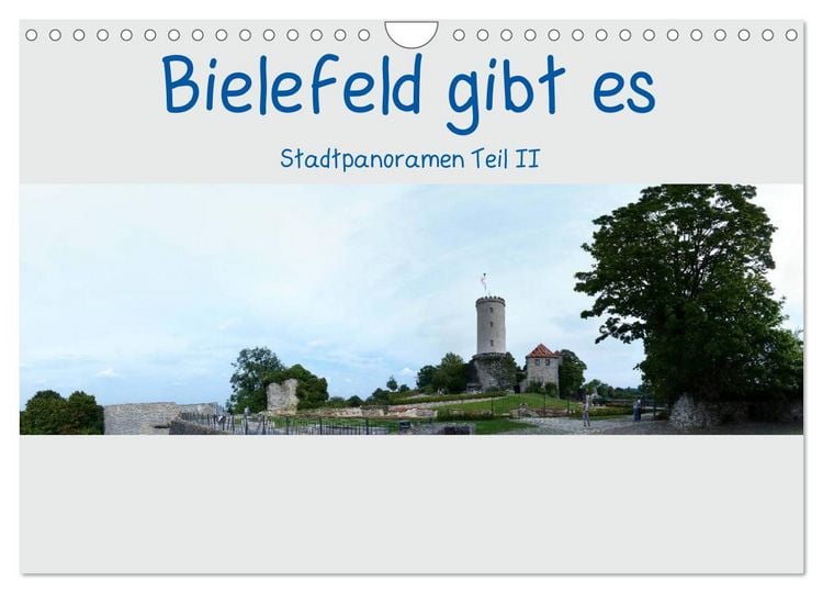 Produktbild: Bielefeld gibt es! Stadtpanoramen Teil 2 (Wandkalender 2026 DIN A4 quer), CALVENDO Monatskalender