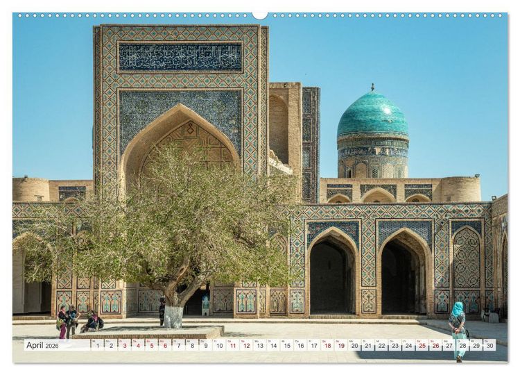 Produktbild: Usbekistan und seine Kultursch&auml;tze (hochwertiger Premium Wandkalender 2026 DIN A2 quer), Kunstdruck in Hochglanz