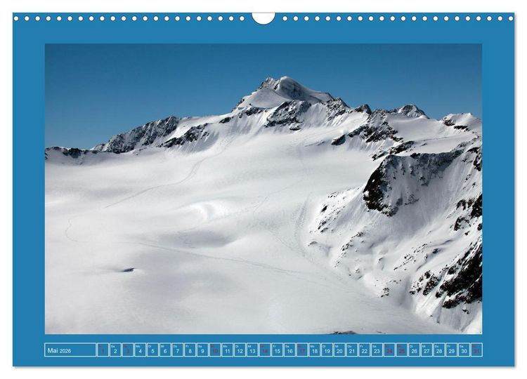 Produktbild: Die H&ouml;chsten der Alpen (Wandkalender 2026 DIN A3 quer), CALVENDO Monatskalender
