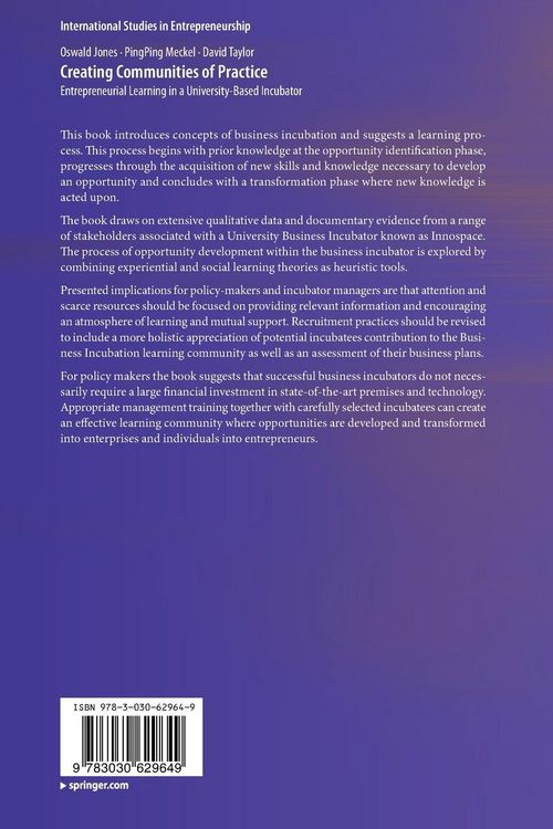 Produktbild: Creating Communities of Practice