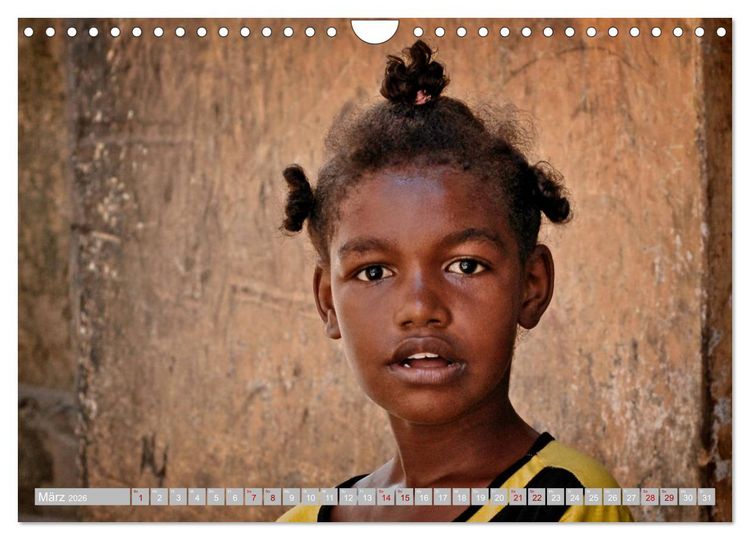 Produktbild: Kinderaugen aus Afrika (Wandkalender 2026 DIN A4 quer), CALVENDO Monatskalender