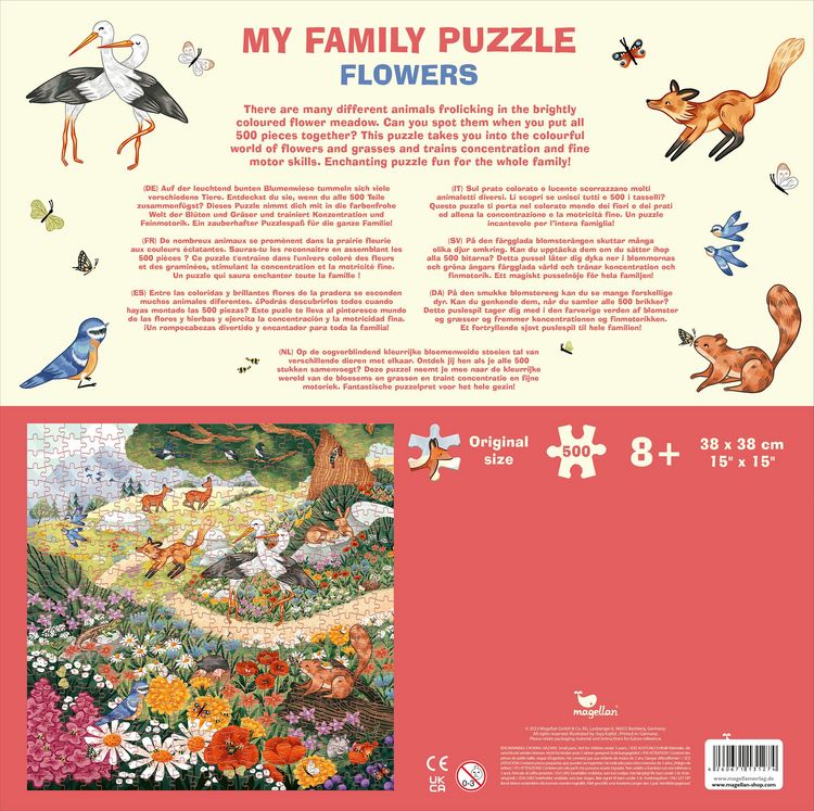 Produktbild: My Family Puzzle - Flowers