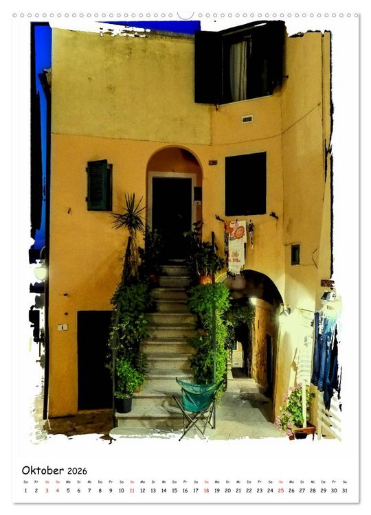 Produktbild: Italienische Einblicke (hochwertiger Premium Wandkalender 2026 DIN A2 hoch), Kunstdruck in Hochglanz