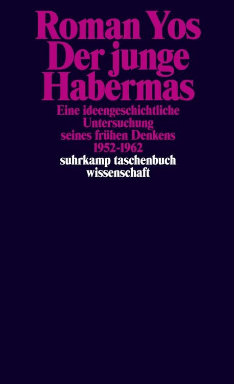 Produktbild: Der junge Habermas