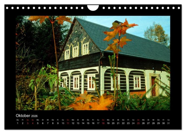 Produktbild: Haustr&auml;ume 2026 (Wandkalender 2026 DIN A4 quer), CALVENDO Monatskalender