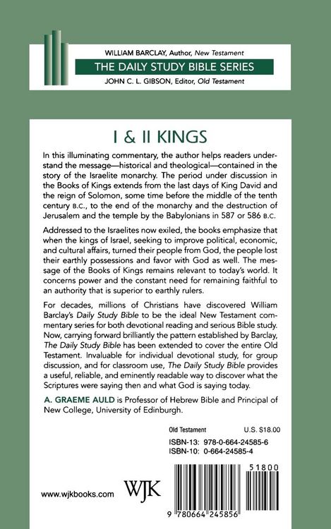 Produktbild: First and Second Kings