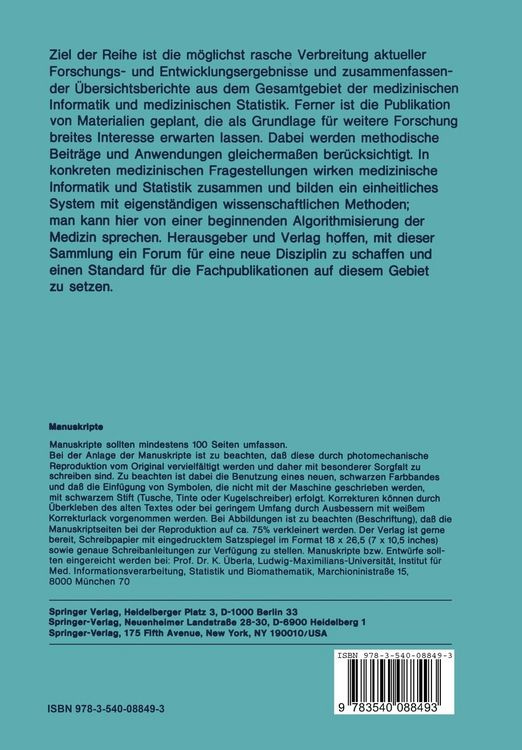 Produktbild: Zusammenhangsanalysen Medizinischer Daten