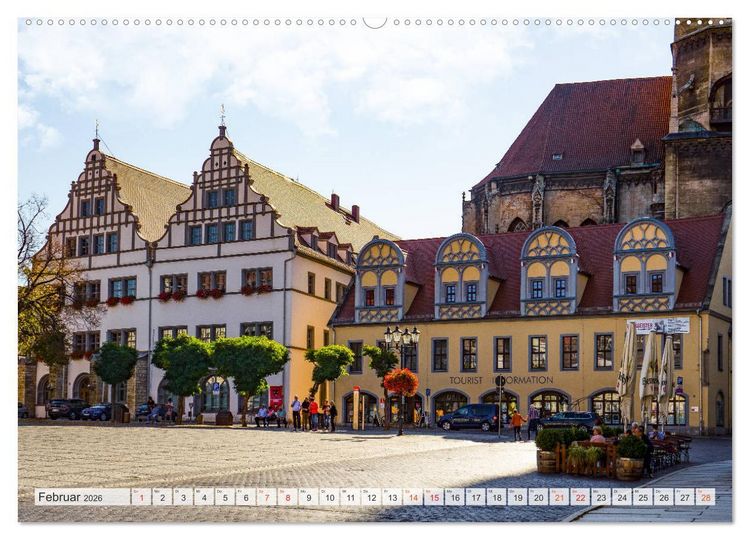 Produktbild: Naumburg Impressionen (hochwertiger Premium Wandkalender 2026 DIN A2 quer), Kunstdruck in Hochglanz