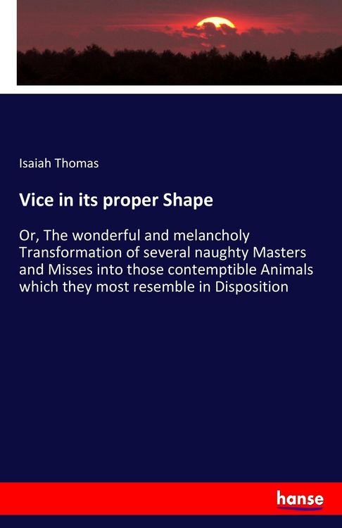 Produktbild: Vice in its proper Shape