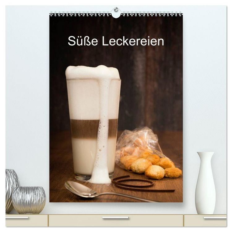 Produktbild: S&uuml;&szlig;e Leckereien (hochwertiger Premium Wandkalender 2026 DIN A2 hoch), Kunstdruck in Hochglanz