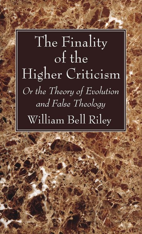 Produktbild: The Finality of the Higher Criticism