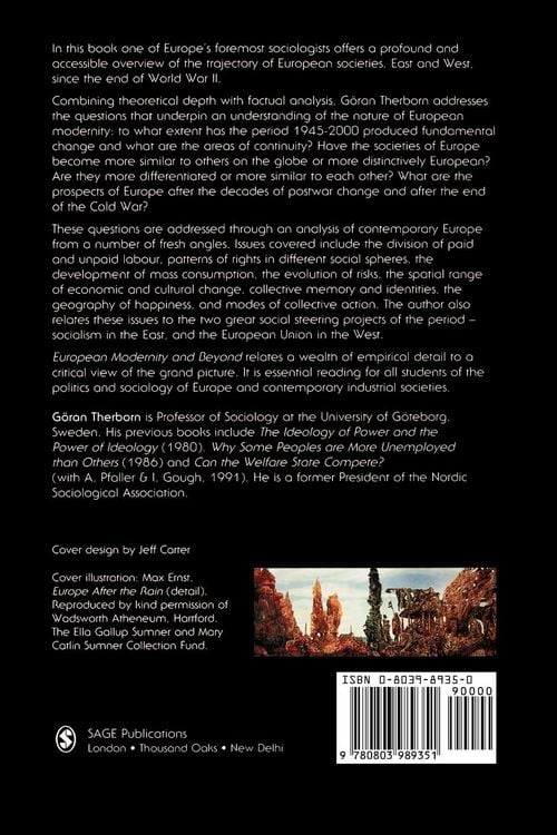 Produktbild: European Modernity and Beyond