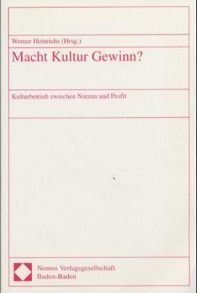 Produktbild: Macht Kultur Gewinn?