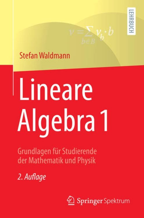 Produktbild: Lineare Algebra 1